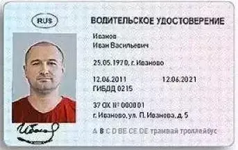 Иностранное Водительское Удостоверение (3)