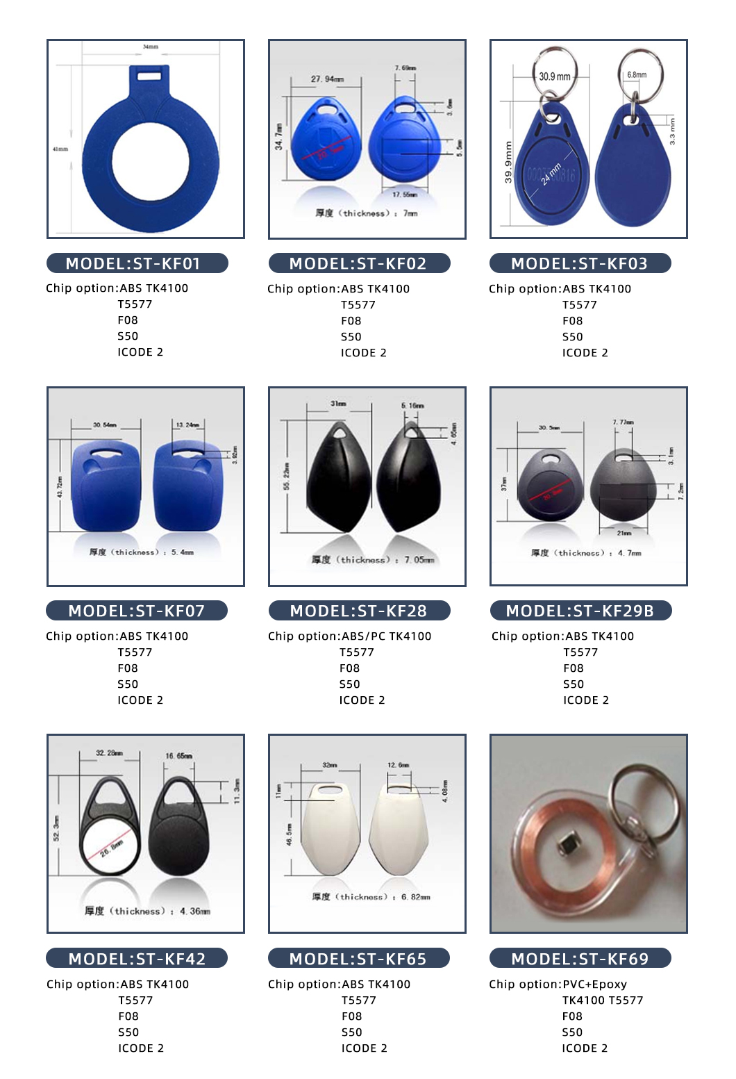 Брелок ABS RFID (4)